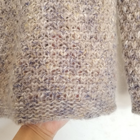 Anthro Elsamanda Mohair Wool Cowl Neck Sweater Med - Picture 3 of 7